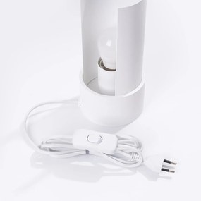 Lampa biurkowa FLASH biała SOLLUX  LIGHTING