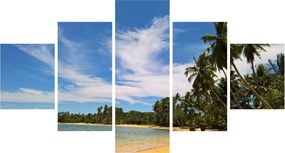 Obraz plaży (125x70 cm)