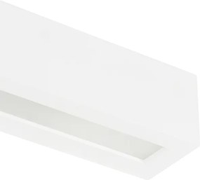 Nowoczesna lampa ścienna biała 3-światłowa - Tjada Novo