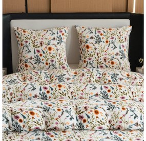 PrzytulneMieszkanie.pl PrzytulneMieszkanie.pl Pościel z mikropluszu HERBALIS kremowa Rozmiar pościeli: 70 x 90 cm | 140 x 200 cm