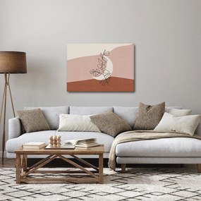 Obraz - Boho leaves N⁰2 (70x50 cm)