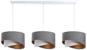 Potrójna duża lampa wisząca nad stół G4-T18