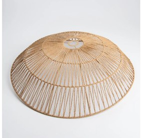 Uniwersalny abażur KERIA, o średnicy 70 cm, brązowy