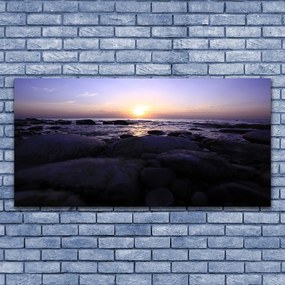 Obraz na płótnie Kamienie na Nadmorskim Brzegu