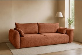 Sofa Kanapa SAPHIRE 3 osobowa wolnostojąca w tkaninie FLOW 09