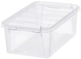 SmartStore Pojemnik z białymi klipsami Classic,3,6 l, 3,6 l