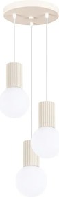 Beżowa nowoczesna lampa wisząca Z4-C30