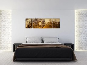 Obraz wschodu słońca (170x50 cm)