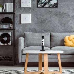 Rabalux 76027 dekoracyjna lampa stołowa lawa LED Lavastic, czarny