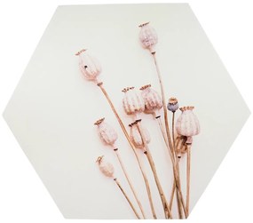 Dekoracja ścienna POPPY WOOD Ø 58 cm