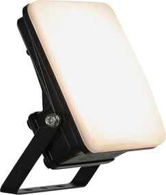 Inteligentny reflektor czarny 12,8 cm z LED IP65 z kołkiem do ziemi - Ruud