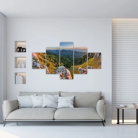 Obraz - Krajobraz górski (125x70 cm)