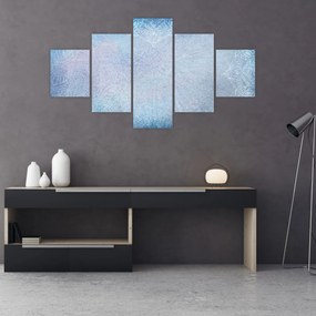 Obraz - Mandale w niebieskim (125x70 cm)