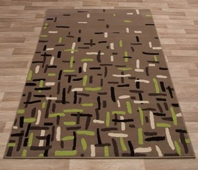 Dywan nowoczesny Luna Elements  Brązowy 140 cm x 200 cm