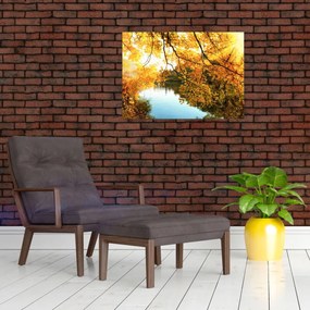 Obraz - Jesienne drzewo (70x50 cm)