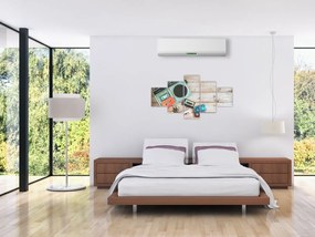 Obraz - Radio retro (125x70 cm)