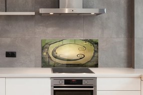 Szkło do Kuchni na Ścianę Światła w Tajemniczym Lesie