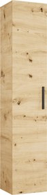 Masseno Garderoba MODULO 241,2/204/40 cm do Przedpokoju Nowoczesna Dąb Artisan