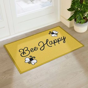 Wycieraczka z PVC 60x90 cm Bee Happy – Artsy Doormats