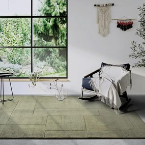 Zielony wełniany dywan tkany ręcznie 160x230 cm Charlotte – Villeroy&amp;Boch
