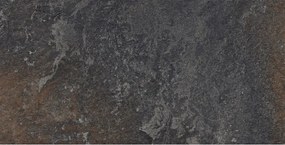 Mexen Blaze Nero gres szkliwiony rekt. G1, płytka podłogowo-ścienna 120 x 60 cm, carving - TL420-120-060-01