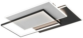 Czarno-biały plafon sufitowy LED - 3X A505 G2-C93