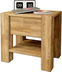 Stolik nocny 0,45x0,43x0,35 m dąb Aruba Rustical Oak