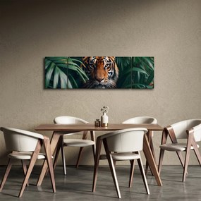 Obraz - Portret tygrysa w dżungli (170x50 cm)
