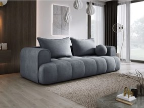 Sofa COCO z funkcja spania i pojemnikiem CIEMNY SZARY CLOUD 91