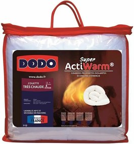 Bardzo ciepły kołdra SUPER ACTIWARM 450g/m² 200x200 cm biały DODO