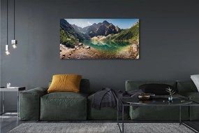 Zdjęcie na płótnie Góry i Jezioro