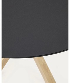 Okrągły stół ze szklanym blatem ø 150 cm Argo – Kave Home