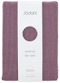 Fioletowa bawełniana pościel jednoosobowa 140x200 cm Cheerful – Södahl