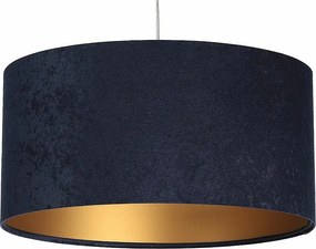Lampa wisząca HOME 50 granatowa/złota