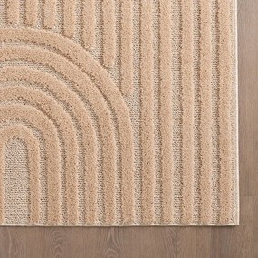 Dywan nowoczesny Art 3D odcień różowego  koło 160 cm x 160 cm