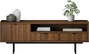 Szafka RTV na nóżkach 150 cm orzech warmia H3-P37