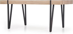 Nowoczesny stół do salonu Yohann dąb san remo