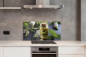 Szklany Panel Orzeźwiająca Herbata Miętowa