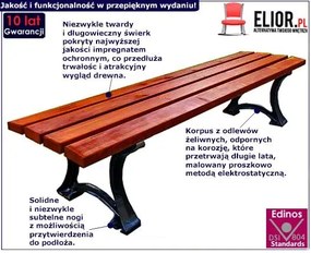 Ławka ogrodowa bez oparcia 150cm 7 kolorów P6-M25