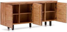 Komoda z litego drewna akacjowego w naturalnym kolorze 200x88x40 cm Uxue – Kave Home