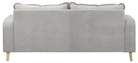 Jasnoszara sofa 193 cm Beata – Ropez
