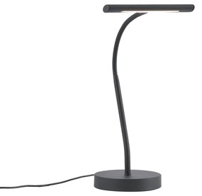 Lampa stołowa Art Deco czarna z LED - Tableau ArtDeco Oswietlenie wewnetrzne