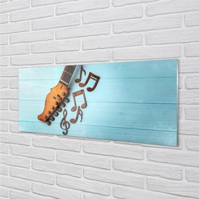 Szklany Panel Akordy na Gitarze