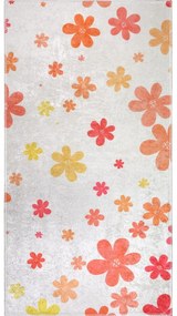Pomarańczowo-kremowy dywan dziecięcy odpowiedni do prania 120x180 cm Fall Flowers – Vitaus