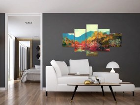 Obraz - Kolory jesieni (125x70 cm)