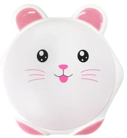 Plafon SWEET PINK 20W LED Ø400 mm, króliczek, różowy