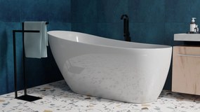 Wieszak na dwa ręczniki czarny