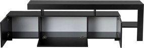 Stolik pod telewizor Beliz Wood Black
