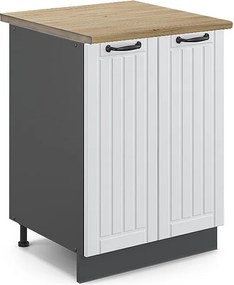 Szafki kuchenne biały domek wiejski 60x60x82 fame-line