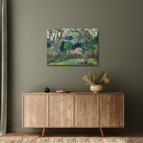 Obraz - Paul Gauguin, Te raau rahi (The Big Tree), reprodukcje (70x50 cm)